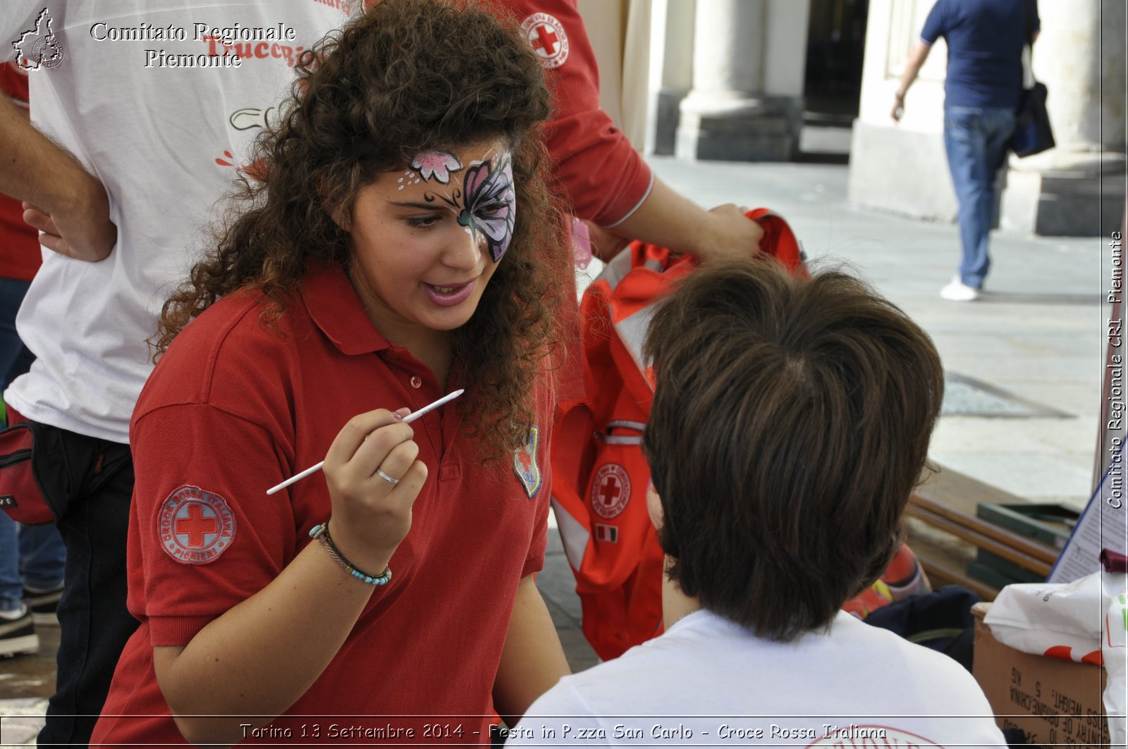 Torino 13 Settembre 2014 - Festa in P.zza San Carlo - Croce Rossa Italiana- Comitato Regionale del Piemonte