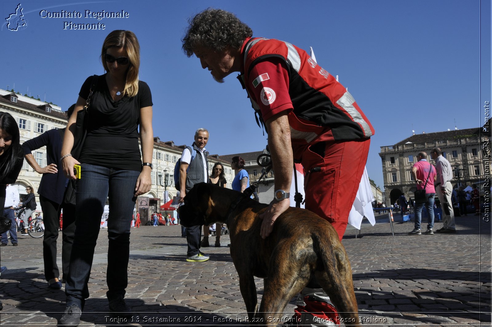 Torino 13 Settembre 2014 - Festa in P.zza San Carlo - Croce Rossa Italiana- Comitato Regionale del Piemonte