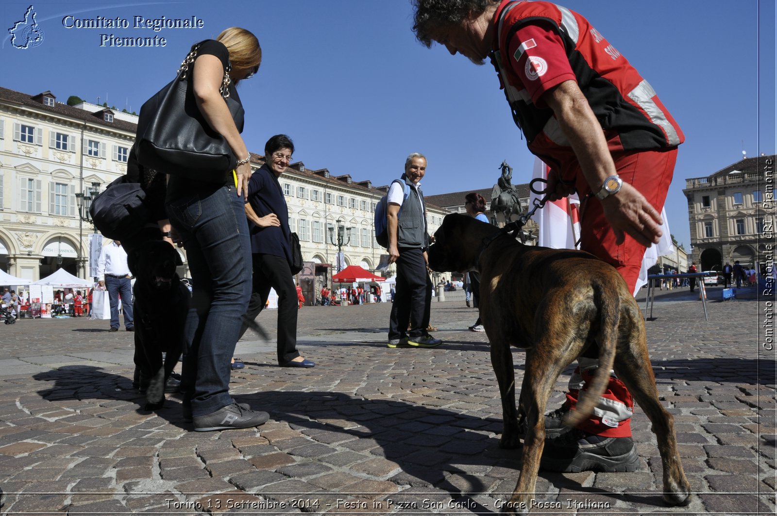 Torino 13 Settembre 2014 - Festa in P.zza San Carlo - Croce Rossa Italiana- Comitato Regionale del Piemonte