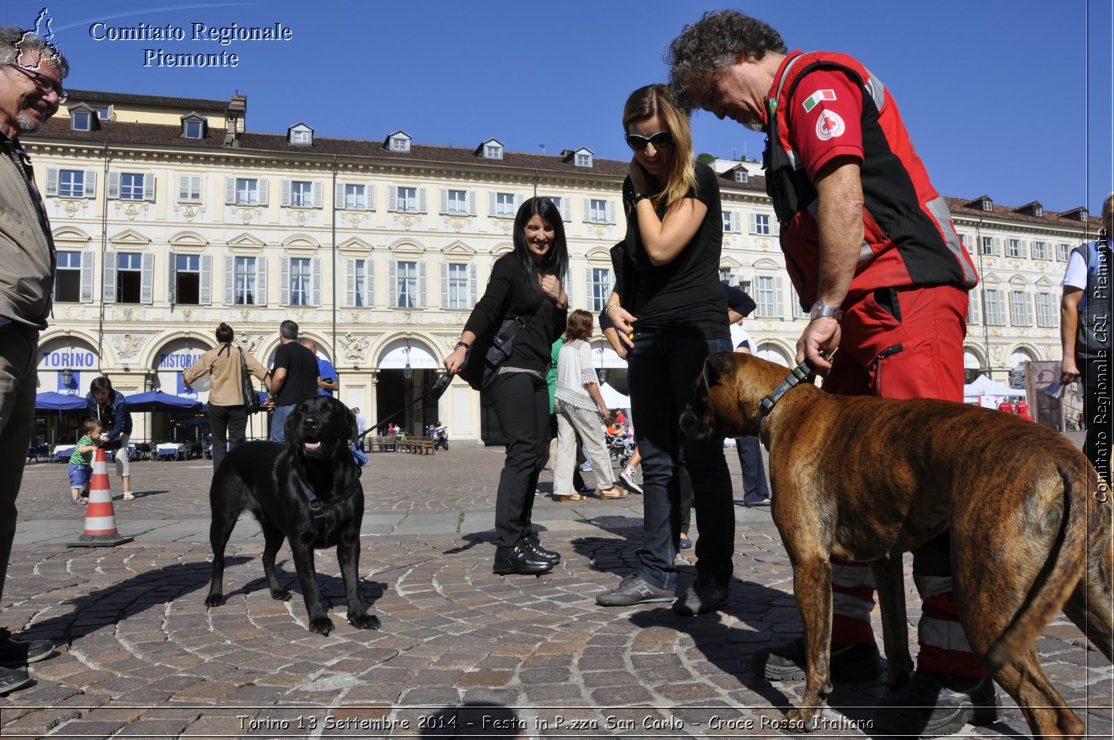 Torino 13 Settembre 2014 - Festa in P.zza San Carlo - Croce Rossa Italiana- Comitato Regionale del Piemonte