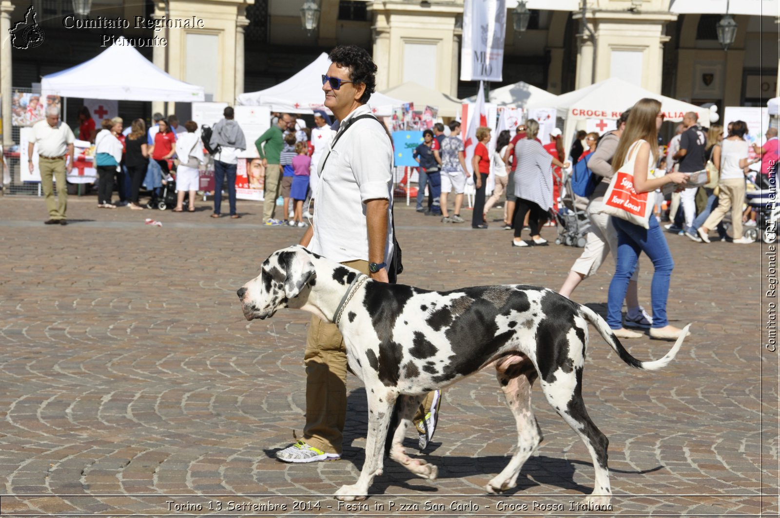 Torino 13 Settembre 2014 - Festa in P.zza San Carlo - Croce Rossa Italiana- Comitato Regionale del Piemonte