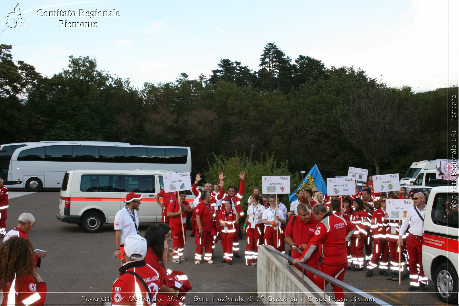 Rovereto 14 Settembre 2014 - Gara Nazionale di 1 Soccorso - Croce Rossa Italiana- Comitato Regionale del Piemonte