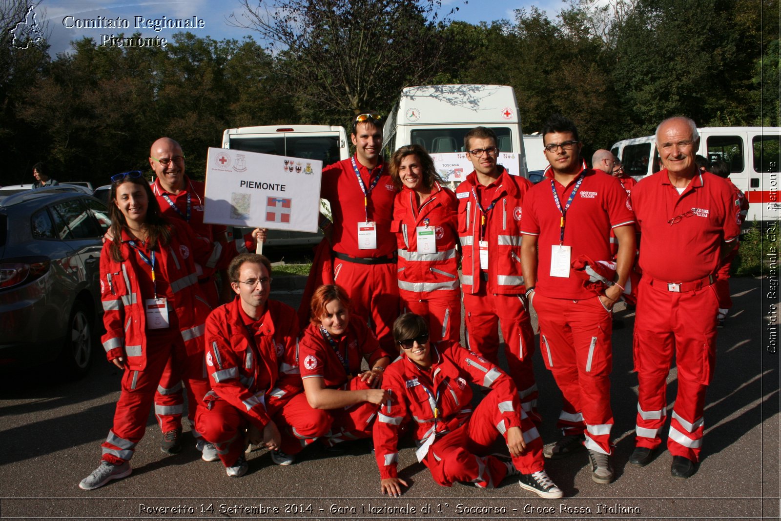 Rovereto 14 Settembre 2014 - Gara Nazionale di 1 Soccorso - Croce Rossa Italiana- Comitato Regionale del Piemonte