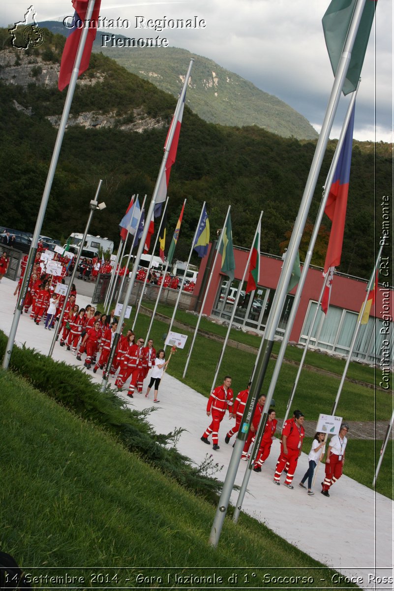 Rovereto 14 Settembre 2014 - Gara Nazionale di 1 Soccorso - Croce Rossa Italiana- Comitato Regionale del Piemonte