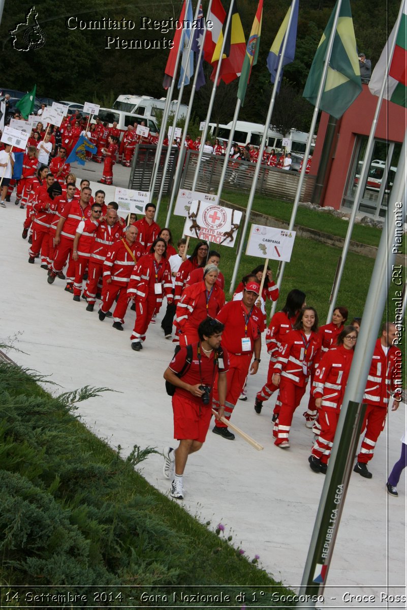 Rovereto 14 Settembre 2014 - Gara Nazionale di 1 Soccorso - Croce Rossa Italiana- Comitato Regionale del Piemonte