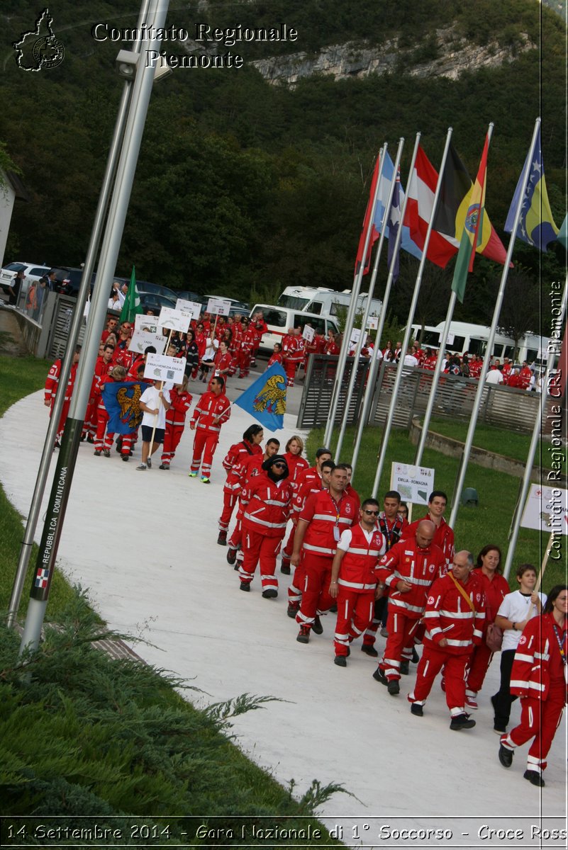 Rovereto 14 Settembre 2014 - Gara Nazionale di 1 Soccorso - Croce Rossa Italiana- Comitato Regionale del Piemonte