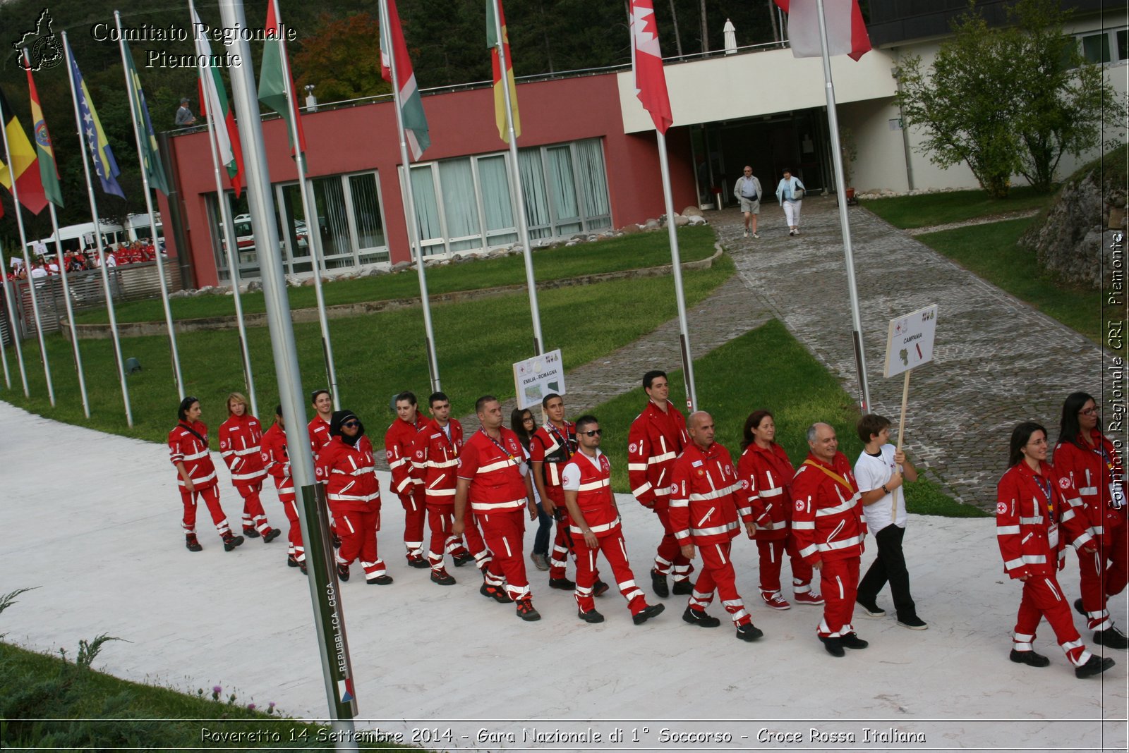 Rovereto 14 Settembre 2014 - Gara Nazionale di 1 Soccorso - Croce Rossa Italiana- Comitato Regionale del Piemonte