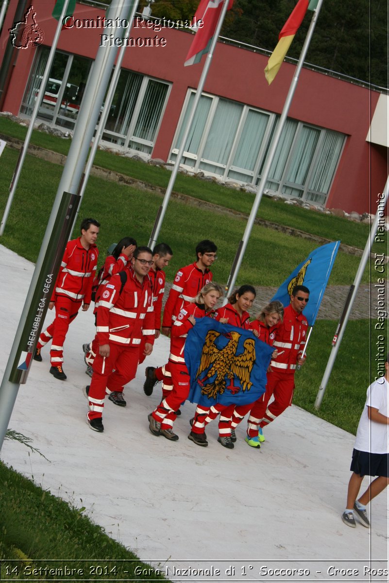 Rovereto 14 Settembre 2014 - Gara Nazionale di 1 Soccorso - Croce Rossa Italiana- Comitato Regionale del Piemonte