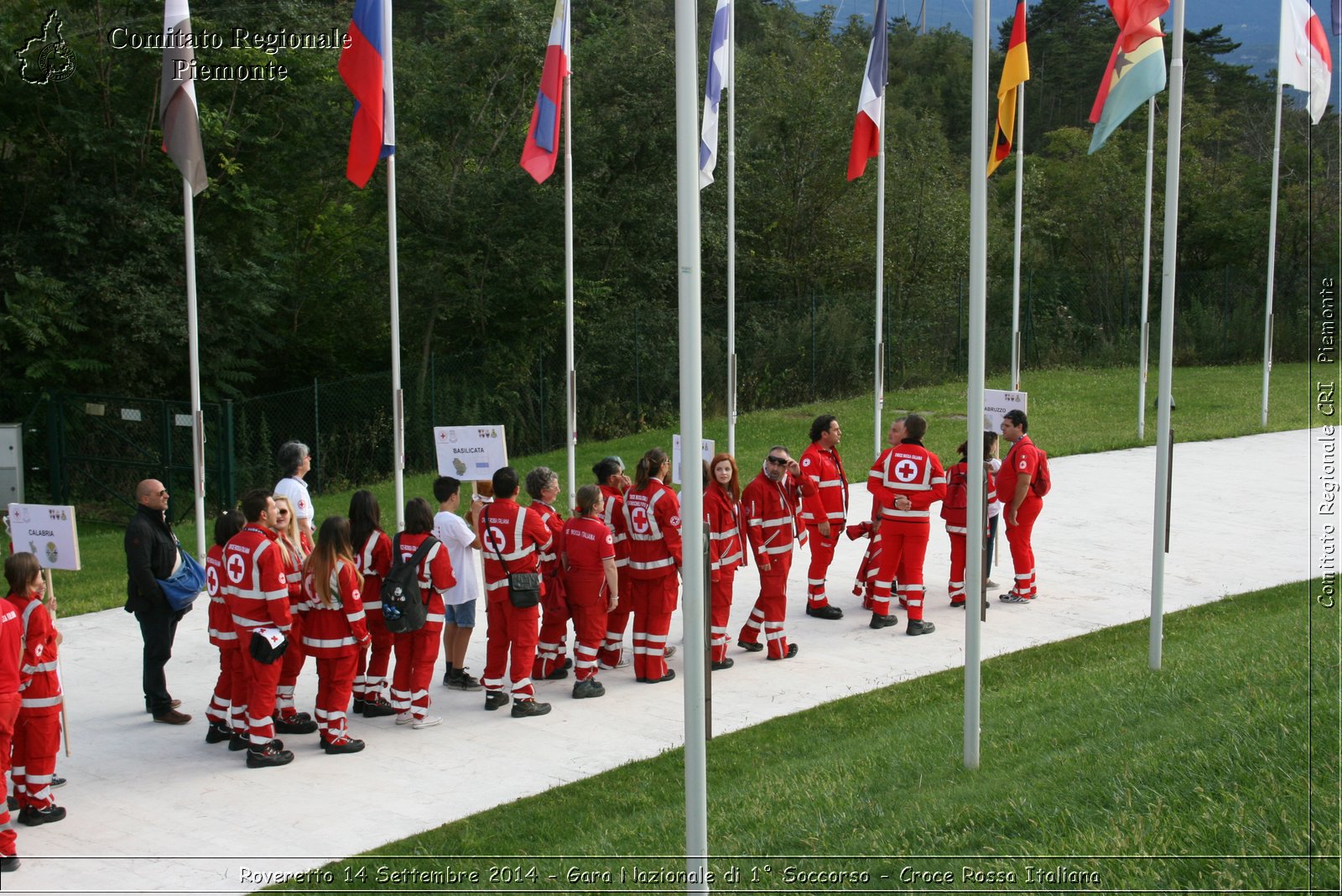 Rovereto 14 Settembre 2014 - Gara Nazionale di 1 Soccorso - Croce Rossa Italiana- Comitato Regionale del Piemonte