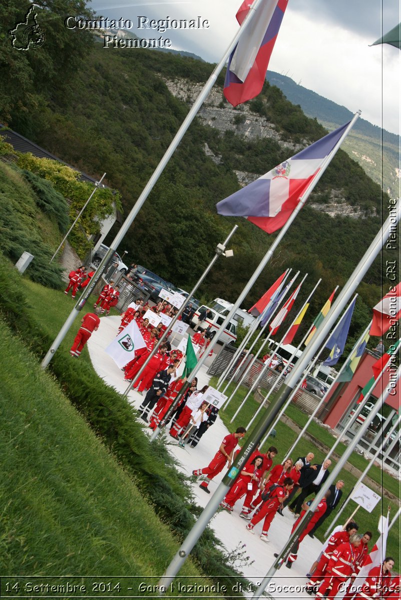 Rovereto 14 Settembre 2014 - Gara Nazionale di 1 Soccorso - Croce Rossa Italiana- Comitato Regionale del Piemonte