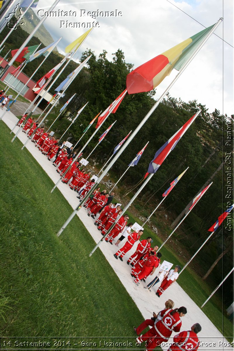 Rovereto 14 Settembre 2014 - Gara Nazionale di 1 Soccorso - Croce Rossa Italiana- Comitato Regionale del Piemonte