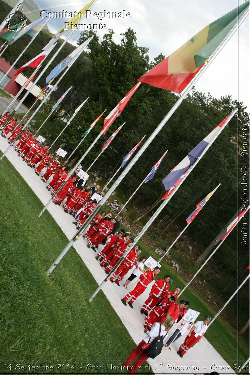 Rovereto 14 Settembre 2014 - Gara Nazionale di 1 Soccorso - Croce Rossa Italiana- Comitato Regionale del Piemonte