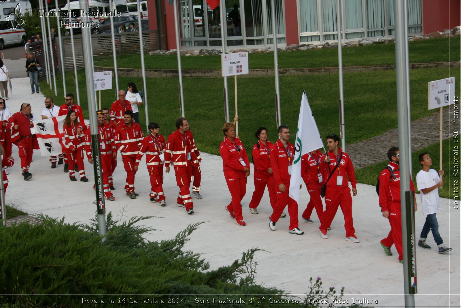 Rovereto 14 Settembre 2014 - Gara Nazionale di 1 Soccorso - Croce Rossa Italiana- Comitato Regionale del Piemonte