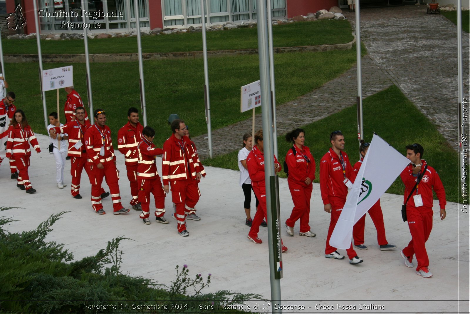 Rovereto 14 Settembre 2014 - Gara Nazionale di 1 Soccorso - Croce Rossa Italiana- Comitato Regionale del Piemonte