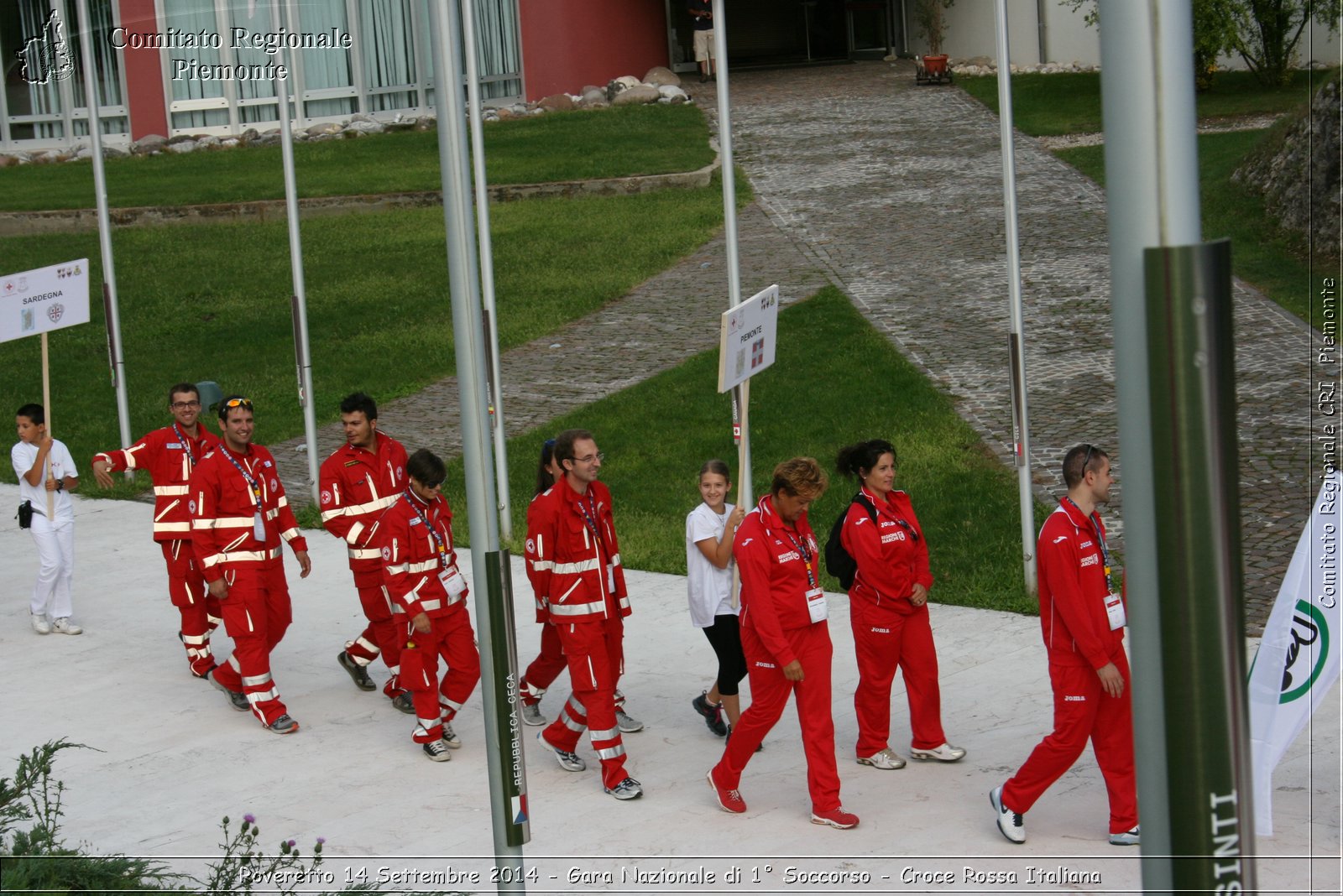 Rovereto 14 Settembre 2014 - Gara Nazionale di 1 Soccorso - Croce Rossa Italiana- Comitato Regionale del Piemonte