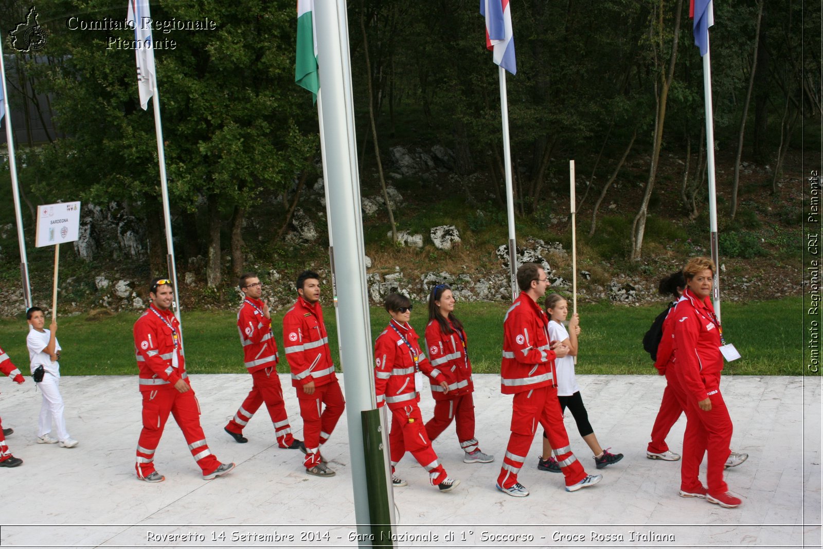 Rovereto 14 Settembre 2014 - Gara Nazionale di 1 Soccorso - Croce Rossa Italiana- Comitato Regionale del Piemonte