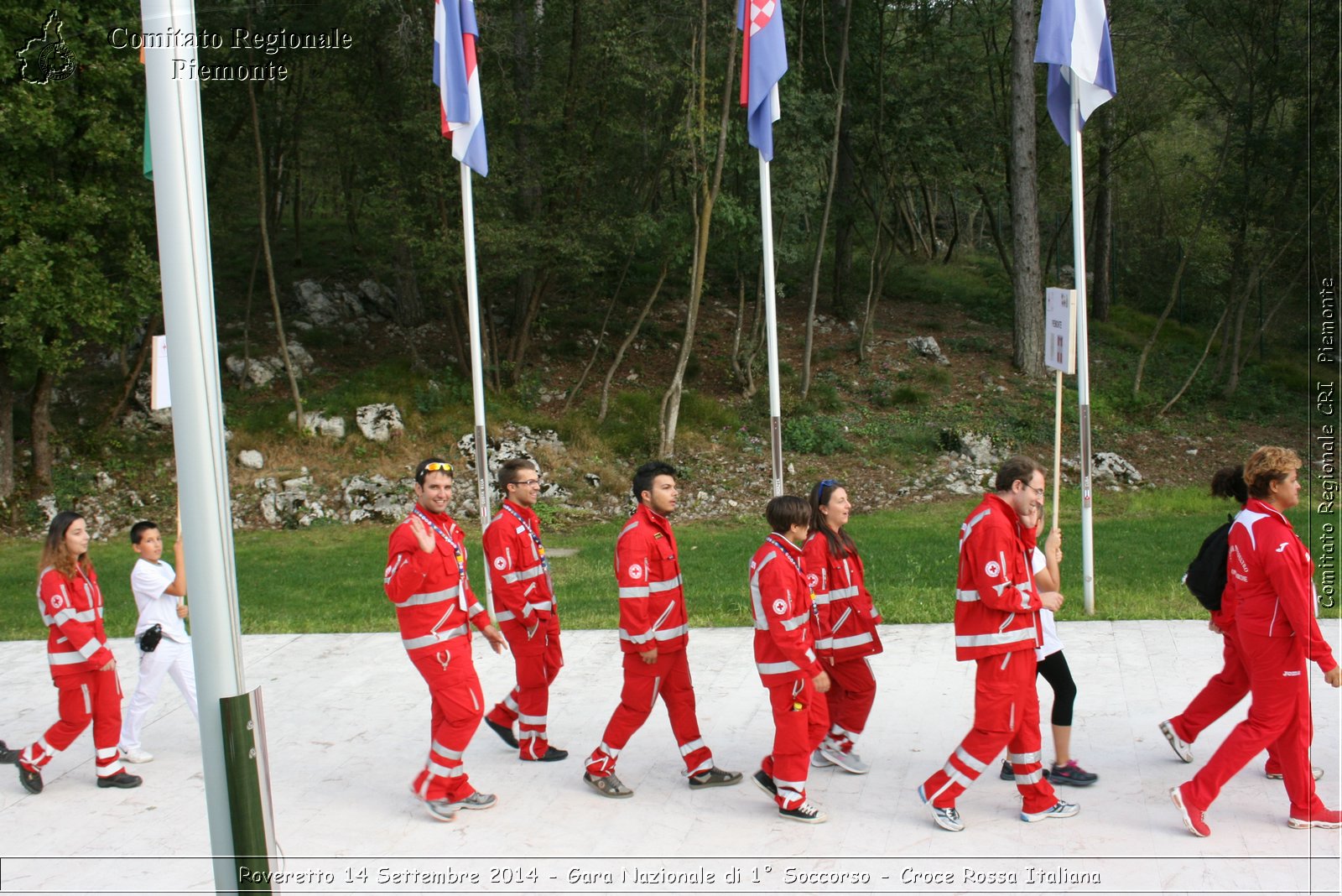 Rovereto 14 Settembre 2014 - Gara Nazionale di 1 Soccorso - Croce Rossa Italiana- Comitato Regionale del Piemonte