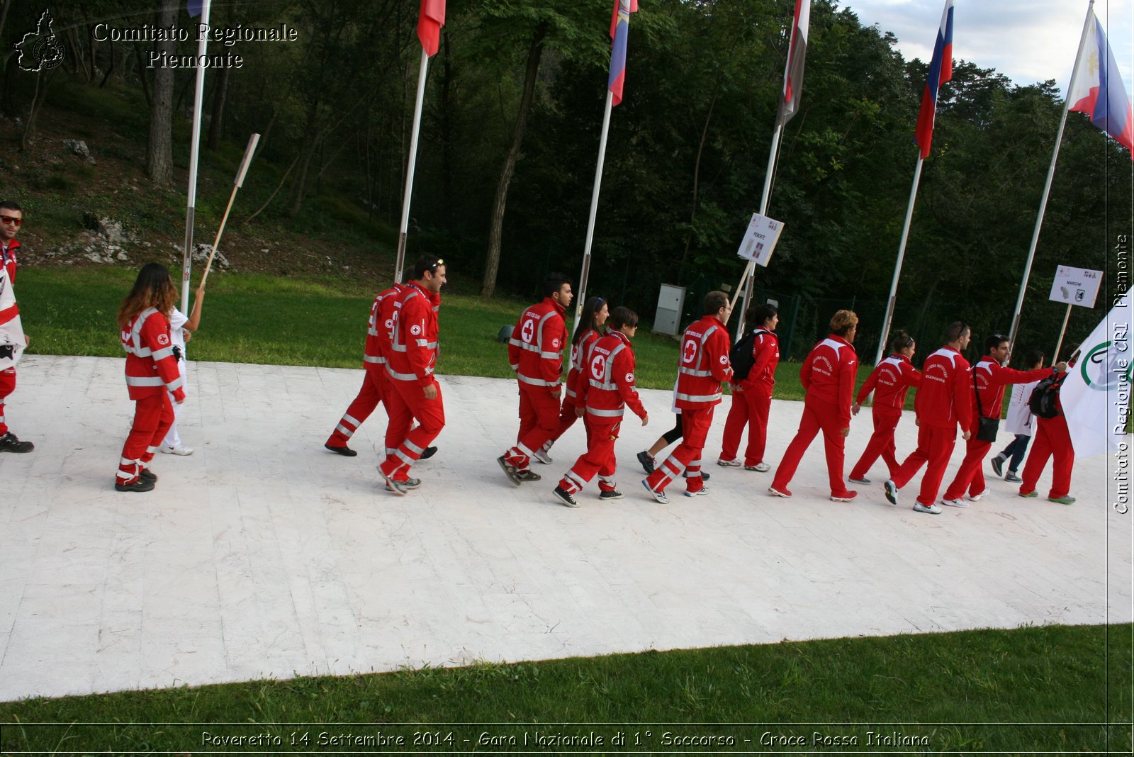 Rovereto 14 Settembre 2014 - Gara Nazionale di 1 Soccorso - Croce Rossa Italiana- Comitato Regionale del Piemonte