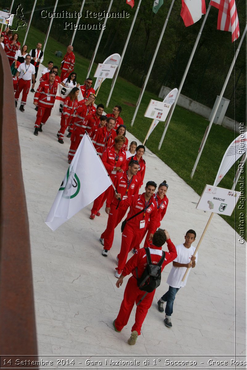 Rovereto 14 Settembre 2014 - Gara Nazionale di 1 Soccorso - Croce Rossa Italiana- Comitato Regionale del Piemonte