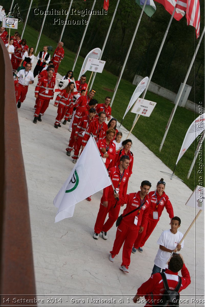 Rovereto 14 Settembre 2014 - Gara Nazionale di 1 Soccorso - Croce Rossa Italiana- Comitato Regionale del Piemonte