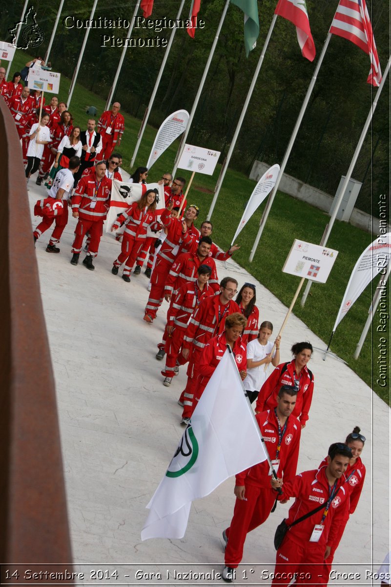 Rovereto 14 Settembre 2014 - Gara Nazionale di 1 Soccorso - Croce Rossa Italiana- Comitato Regionale del Piemonte