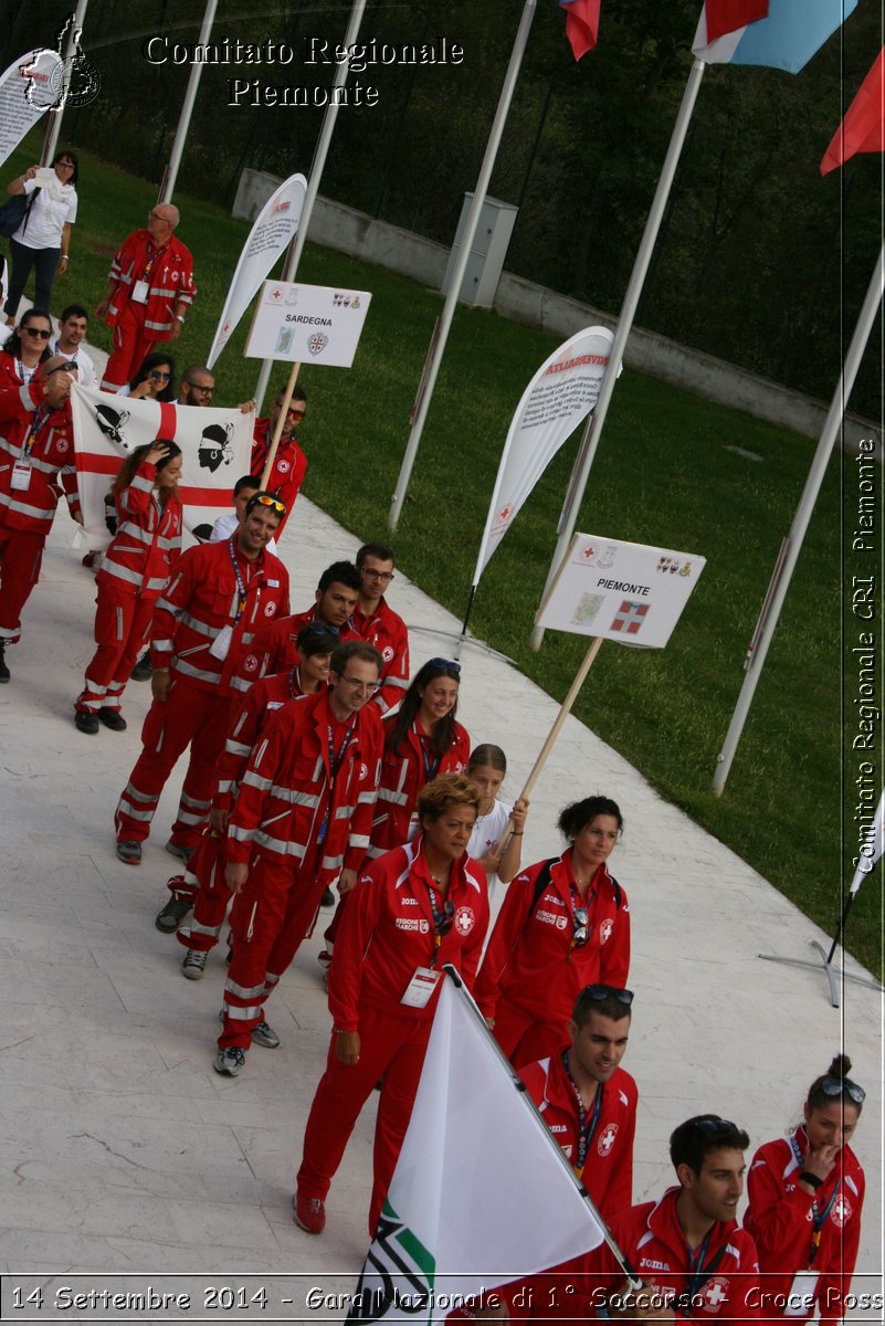 Rovereto 14 Settembre 2014 - Gara Nazionale di 1 Soccorso - Croce Rossa Italiana- Comitato Regionale del Piemonte