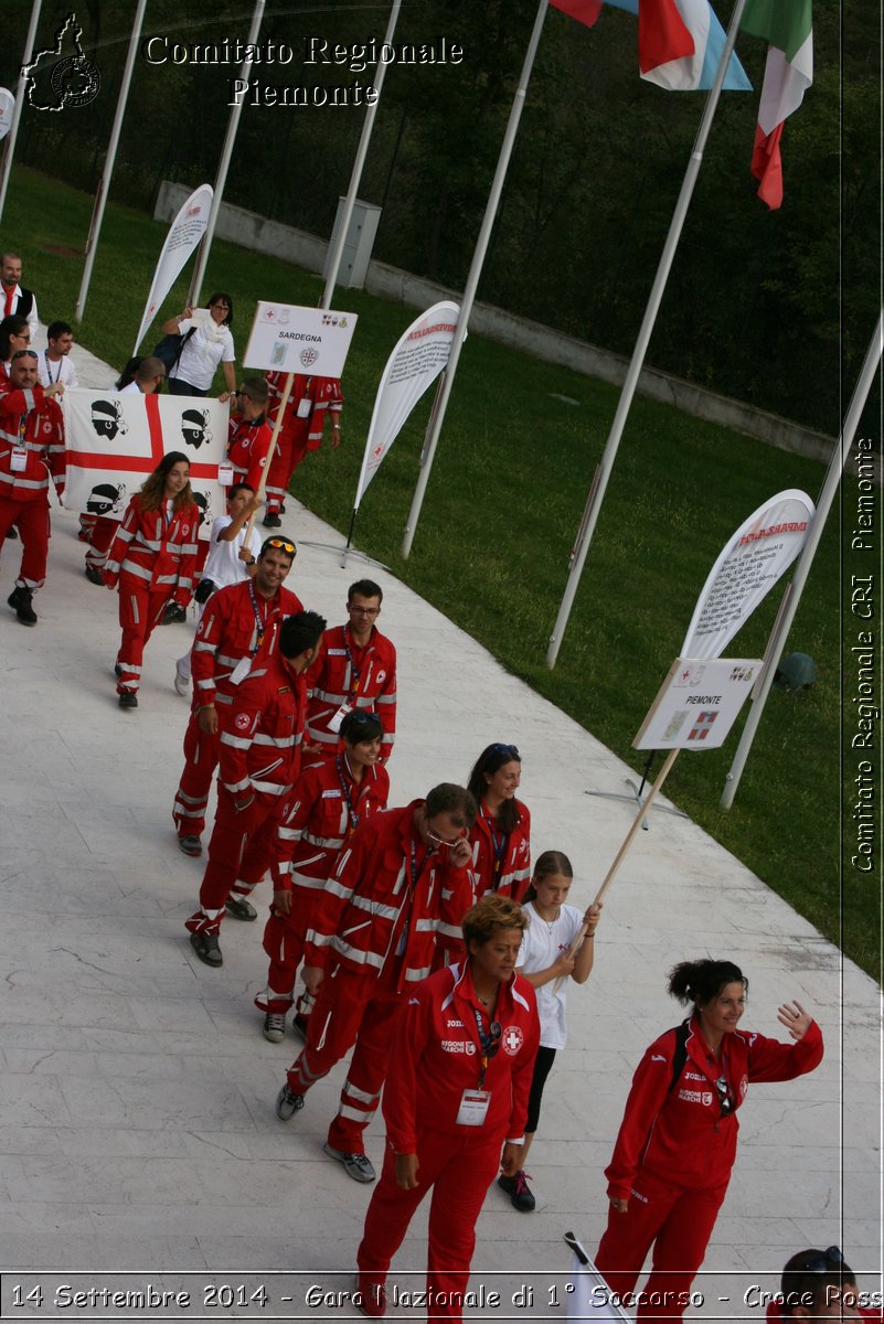 Rovereto 14 Settembre 2014 - Gara Nazionale di 1 Soccorso - Croce Rossa Italiana- Comitato Regionale del Piemonte