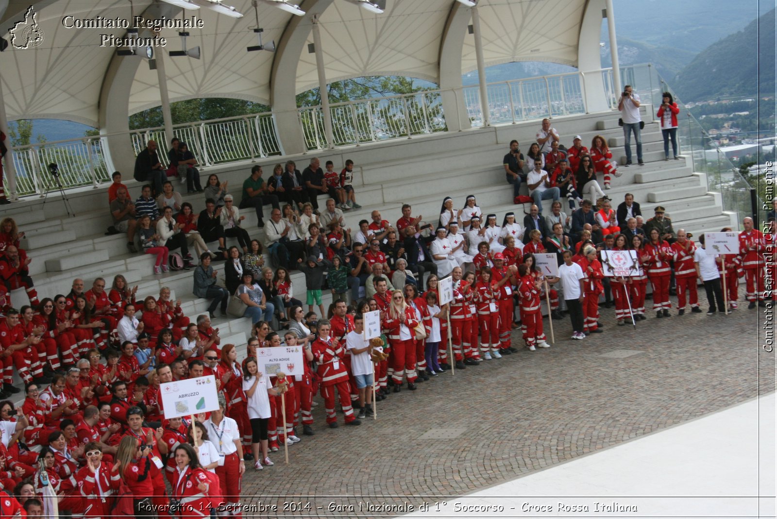 Rovereto 14 Settembre 2014 - Gara Nazionale di 1 Soccorso - Croce Rossa Italiana- Comitato Regionale del Piemonte