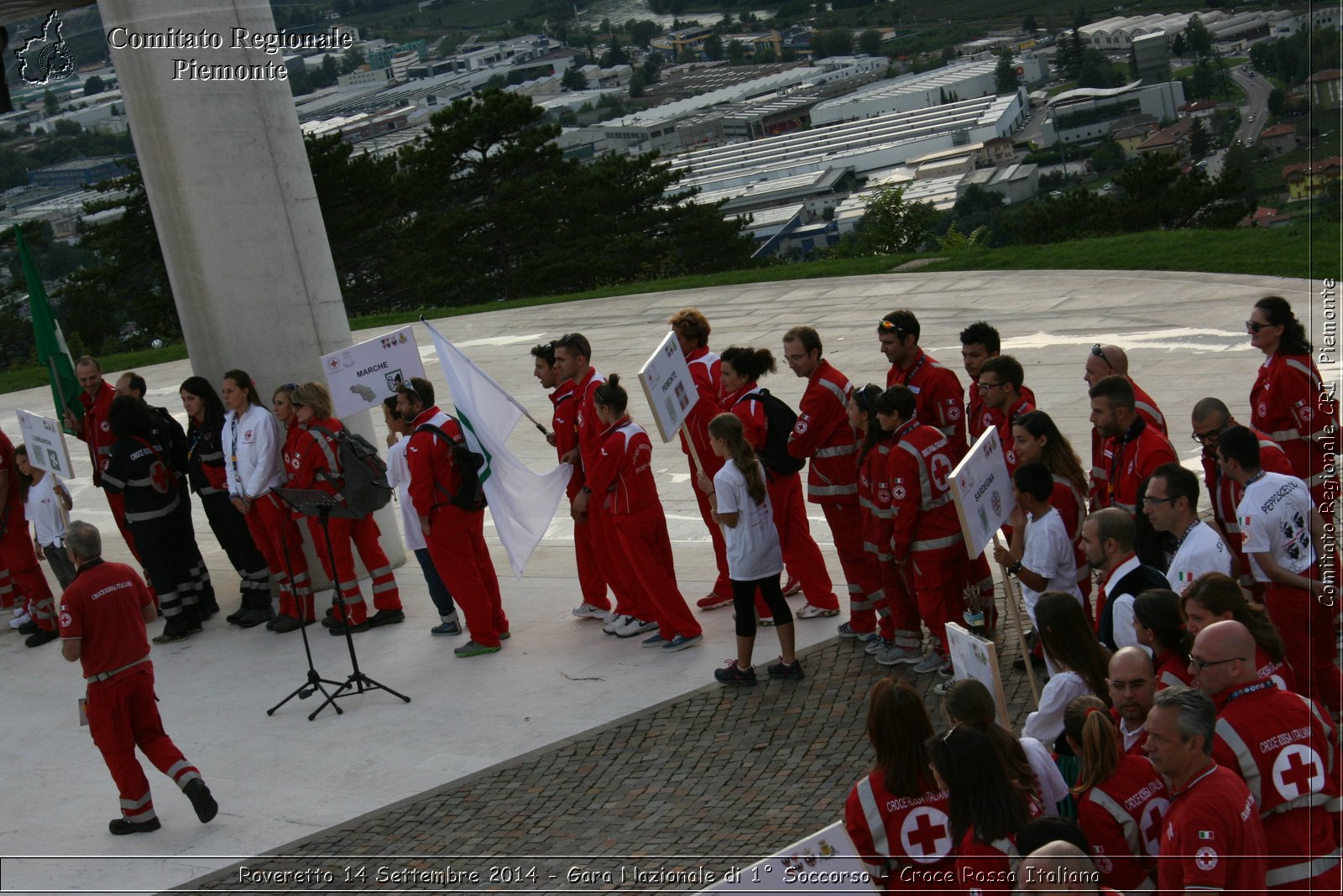 Rovereto 14 Settembre 2014 - Gara Nazionale di 1 Soccorso - Croce Rossa Italiana- Comitato Regionale del Piemonte