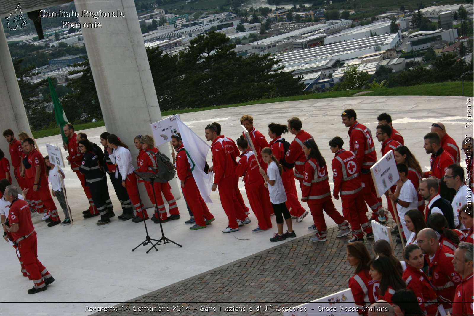 Rovereto 14 Settembre 2014 - Gara Nazionale di 1 Soccorso - Croce Rossa Italiana- Comitato Regionale del Piemonte