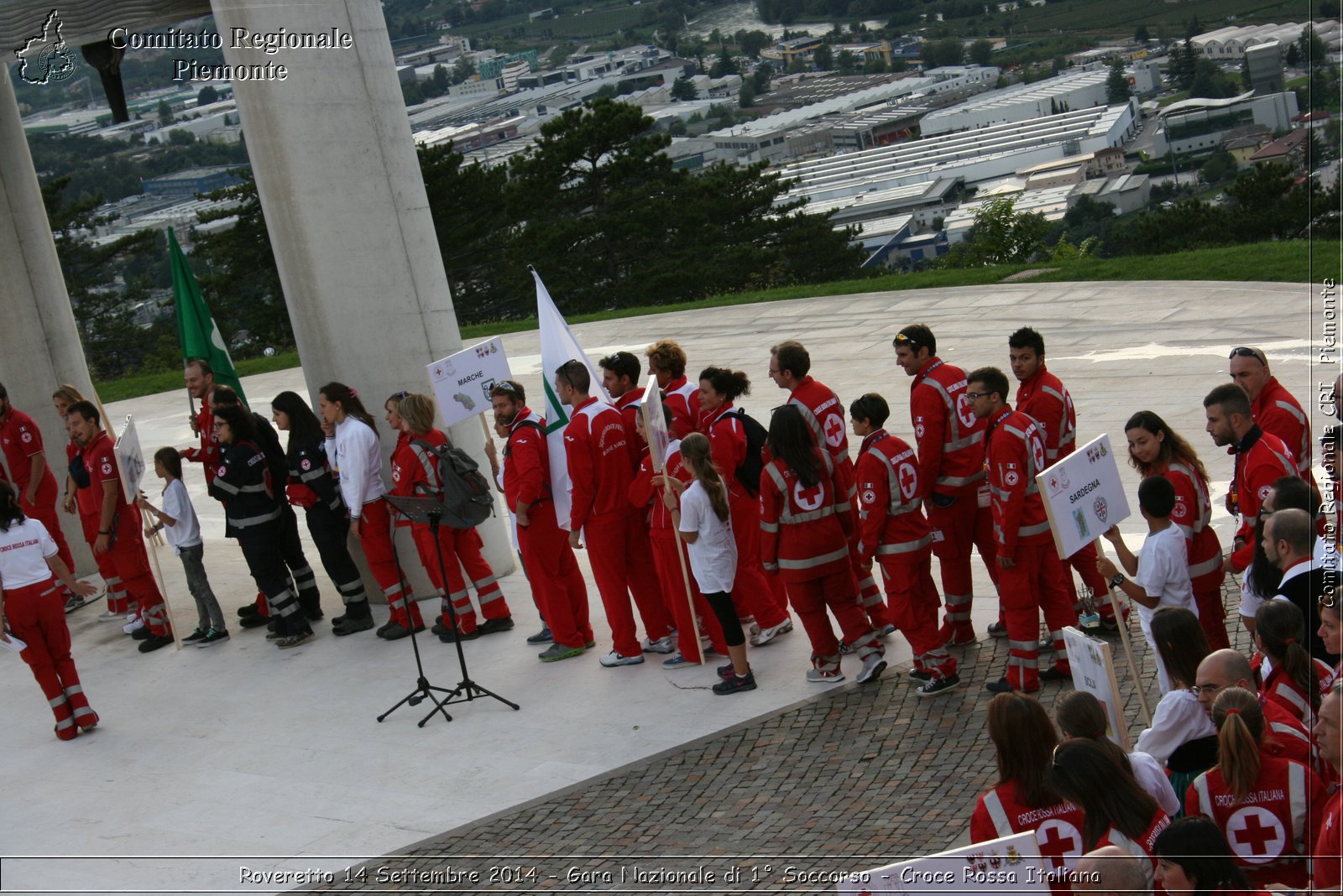 Rovereto 14 Settembre 2014 - Gara Nazionale di 1 Soccorso - Croce Rossa Italiana- Comitato Regionale del Piemonte