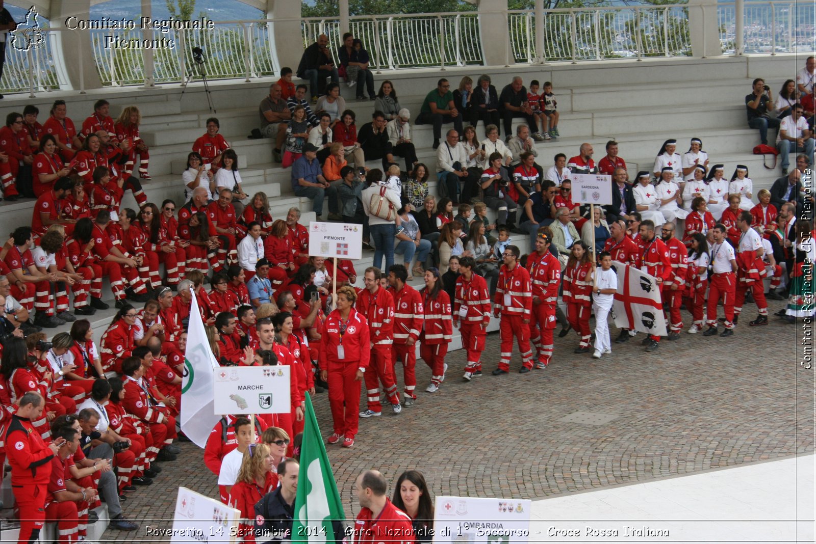 Rovereto 14 Settembre 2014 - Gara Nazionale di 1 Soccorso - Croce Rossa Italiana- Comitato Regionale del Piemonte