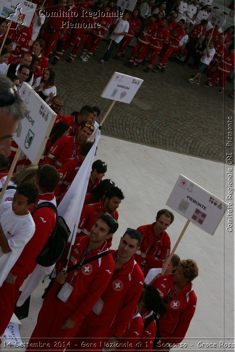 Rovereto 14 Settembre 2014 - Gara Nazionale di 1 Soccorso - Croce Rossa Italiana- Comitato Regionale del Piemonte