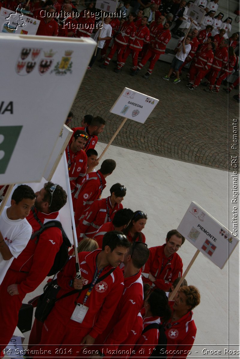 Rovereto 14 Settembre 2014 - Gara Nazionale di 1 Soccorso - Croce Rossa Italiana- Comitato Regionale del Piemonte