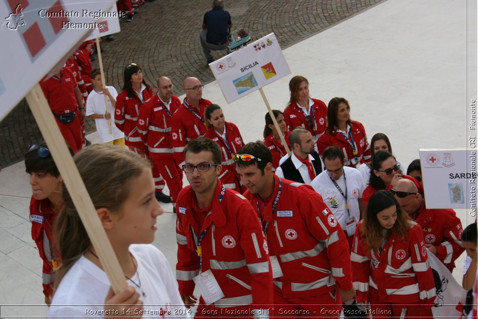 Rovereto 14 Settembre 2014 - Gara Nazionale di 1 Soccorso - Croce Rossa Italiana- Comitato Regionale del Piemonte