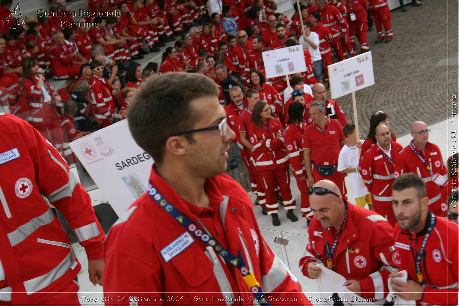 Rovereto 14 Settembre 2014 - Gara Nazionale di 1 Soccorso - Croce Rossa Italiana- Comitato Regionale del Piemonte