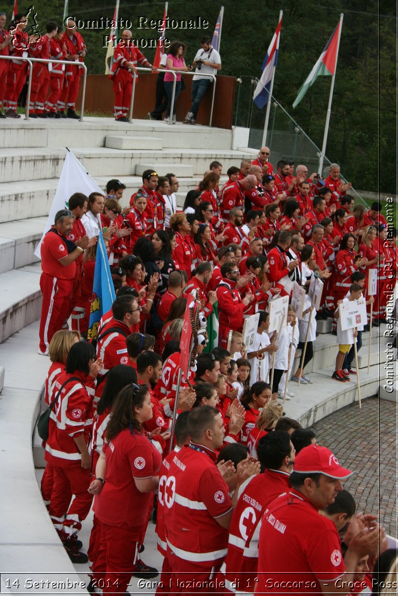 Rovereto 14 Settembre 2014 - Gara Nazionale di 1 Soccorso - Croce Rossa Italiana- Comitato Regionale del Piemonte