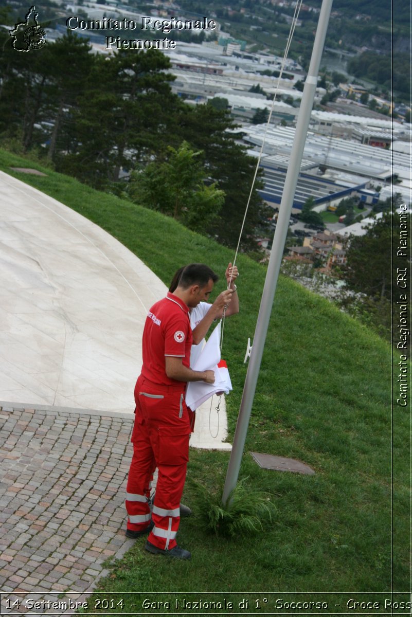 Rovereto 14 Settembre 2014 - Gara Nazionale di 1 Soccorso - Croce Rossa Italiana- Comitato Regionale del Piemonte