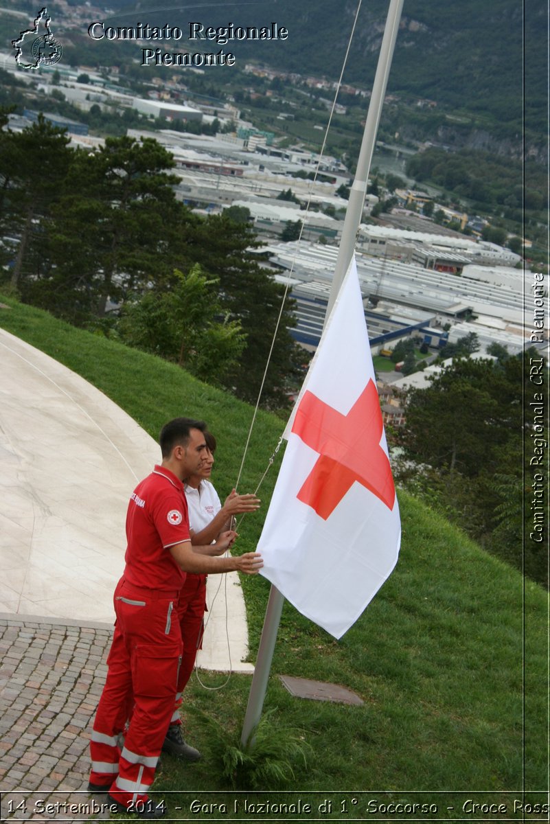 Rovereto 14 Settembre 2014 - Gara Nazionale di 1 Soccorso - Croce Rossa Italiana- Comitato Regionale del Piemonte