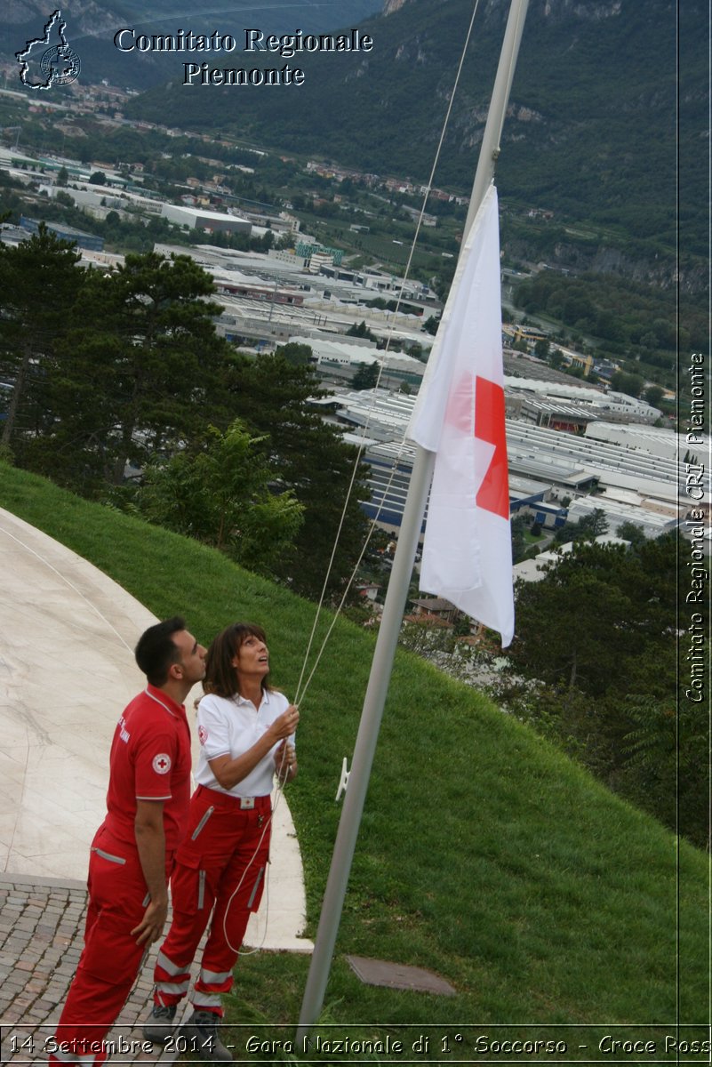 Rovereto 14 Settembre 2014 - Gara Nazionale di 1 Soccorso - Croce Rossa Italiana- Comitato Regionale del Piemonte