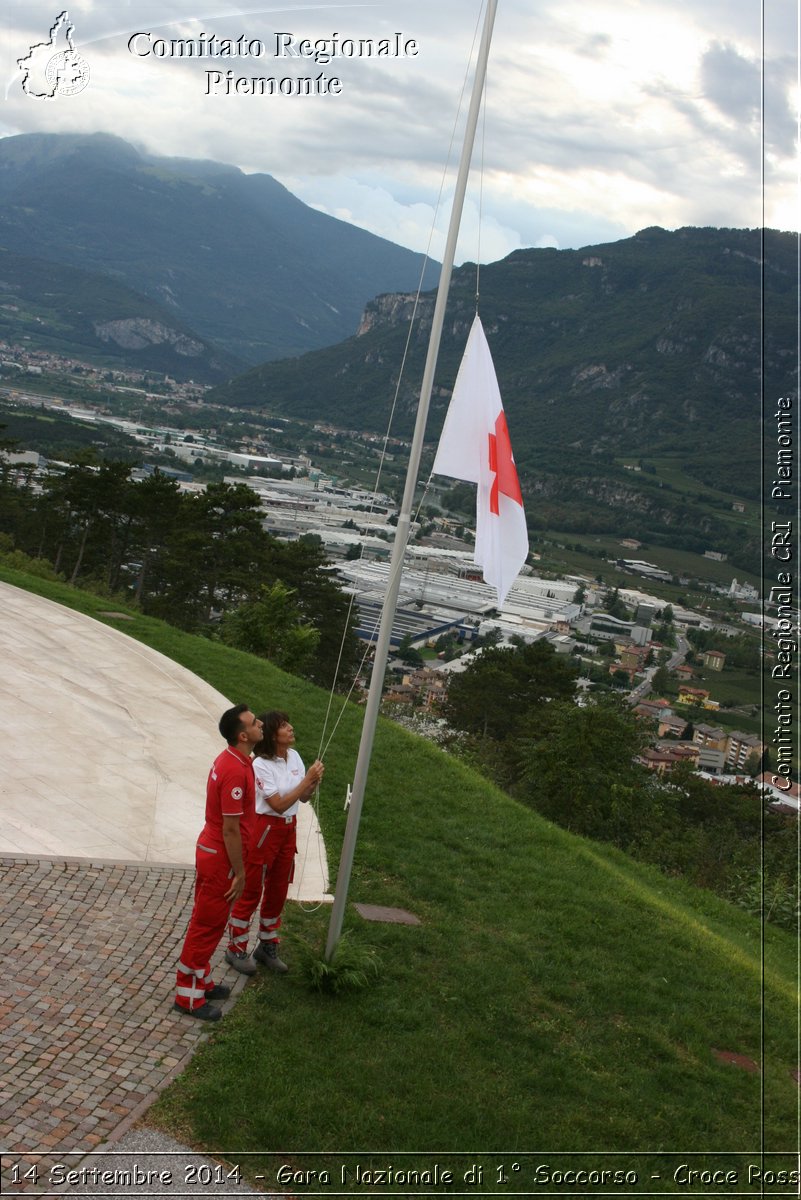 Rovereto 14 Settembre 2014 - Gara Nazionale di 1 Soccorso - Croce Rossa Italiana- Comitato Regionale del Piemonte