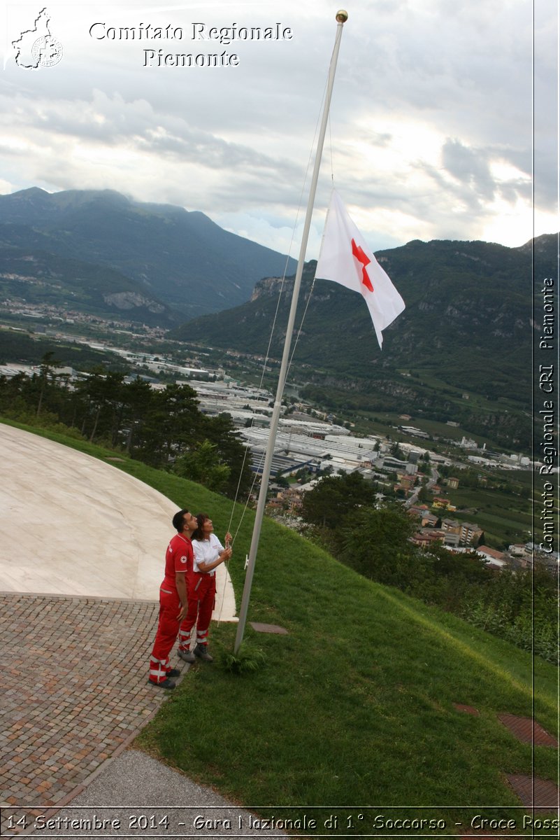 Rovereto 14 Settembre 2014 - Gara Nazionale di 1 Soccorso - Croce Rossa Italiana- Comitato Regionale del Piemonte