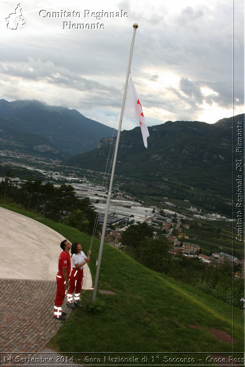 Rovereto 14 Settembre 2014 - Gara Nazionale di 1 Soccorso - Croce Rossa Italiana- Comitato Regionale del Piemonte