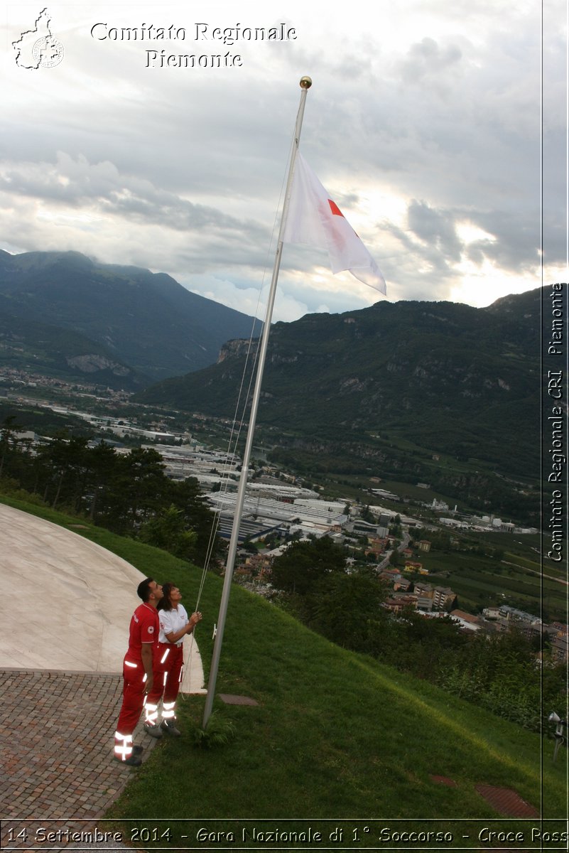 Rovereto 14 Settembre 2014 - Gara Nazionale di 1 Soccorso - Croce Rossa Italiana- Comitato Regionale del Piemonte