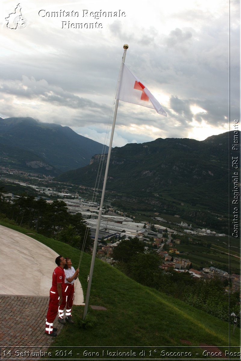 Rovereto 14 Settembre 2014 - Gara Nazionale di 1 Soccorso - Croce Rossa Italiana- Comitato Regionale del Piemonte