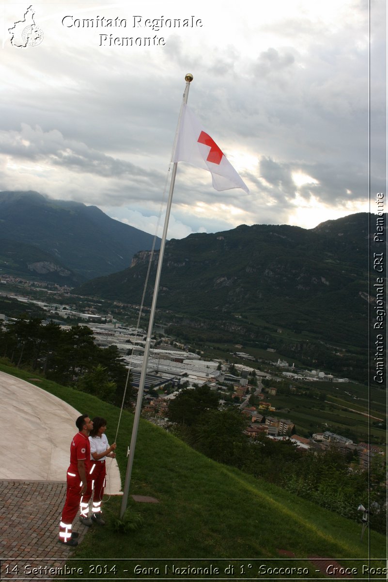 Rovereto 14 Settembre 2014 - Gara Nazionale di 1 Soccorso - Croce Rossa Italiana- Comitato Regionale del Piemonte