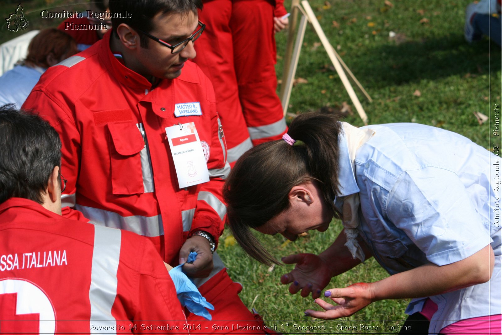 Rovereto 14 Settembre 2014 - Gara Nazionale di 1 Soccorso - Croce Rossa Italiana- Comitato Regionale del Piemonte