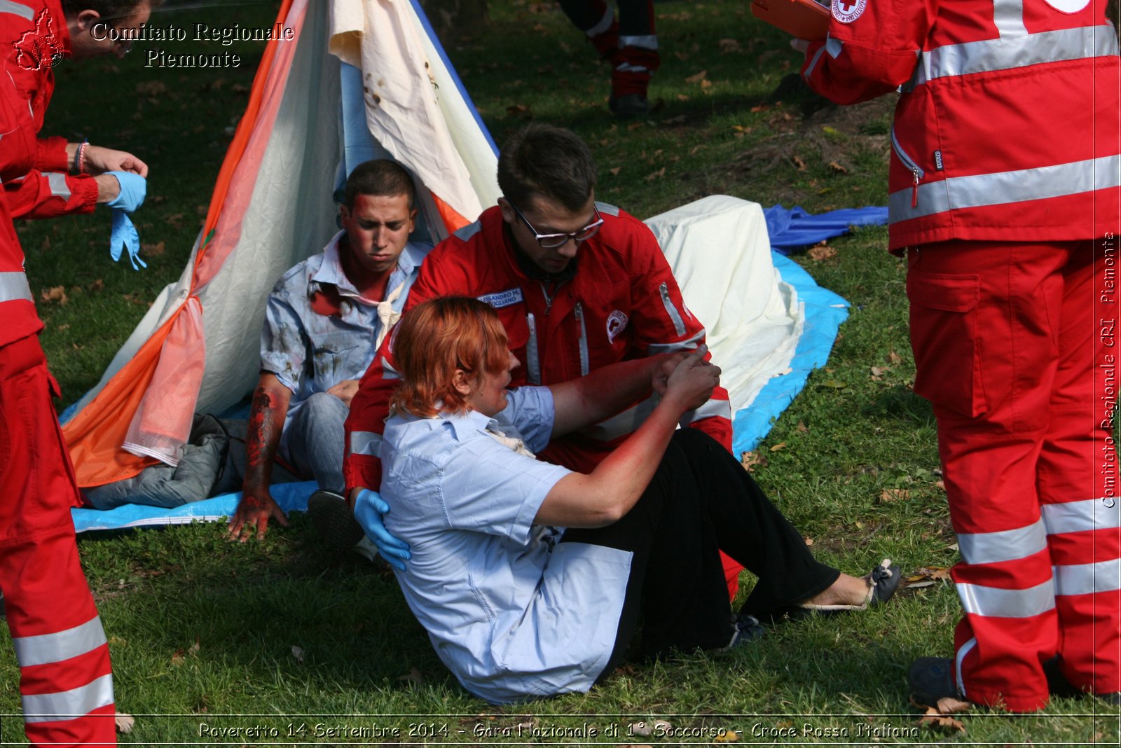 Rovereto 14 Settembre 2014 - Gara Nazionale di 1 Soccorso - Croce Rossa Italiana- Comitato Regionale del Piemonte