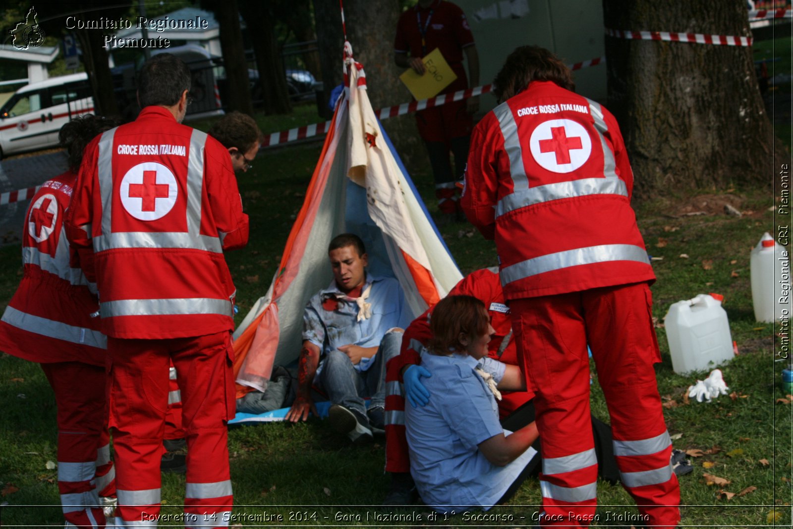 Rovereto 14 Settembre 2014 - Gara Nazionale di 1 Soccorso - Croce Rossa Italiana- Comitato Regionale del Piemonte