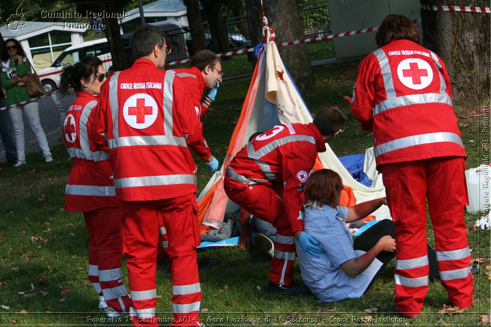 Rovereto 14 Settembre 2014 - Gara Nazionale di 1 Soccorso - Croce Rossa Italiana- Comitato Regionale del Piemonte